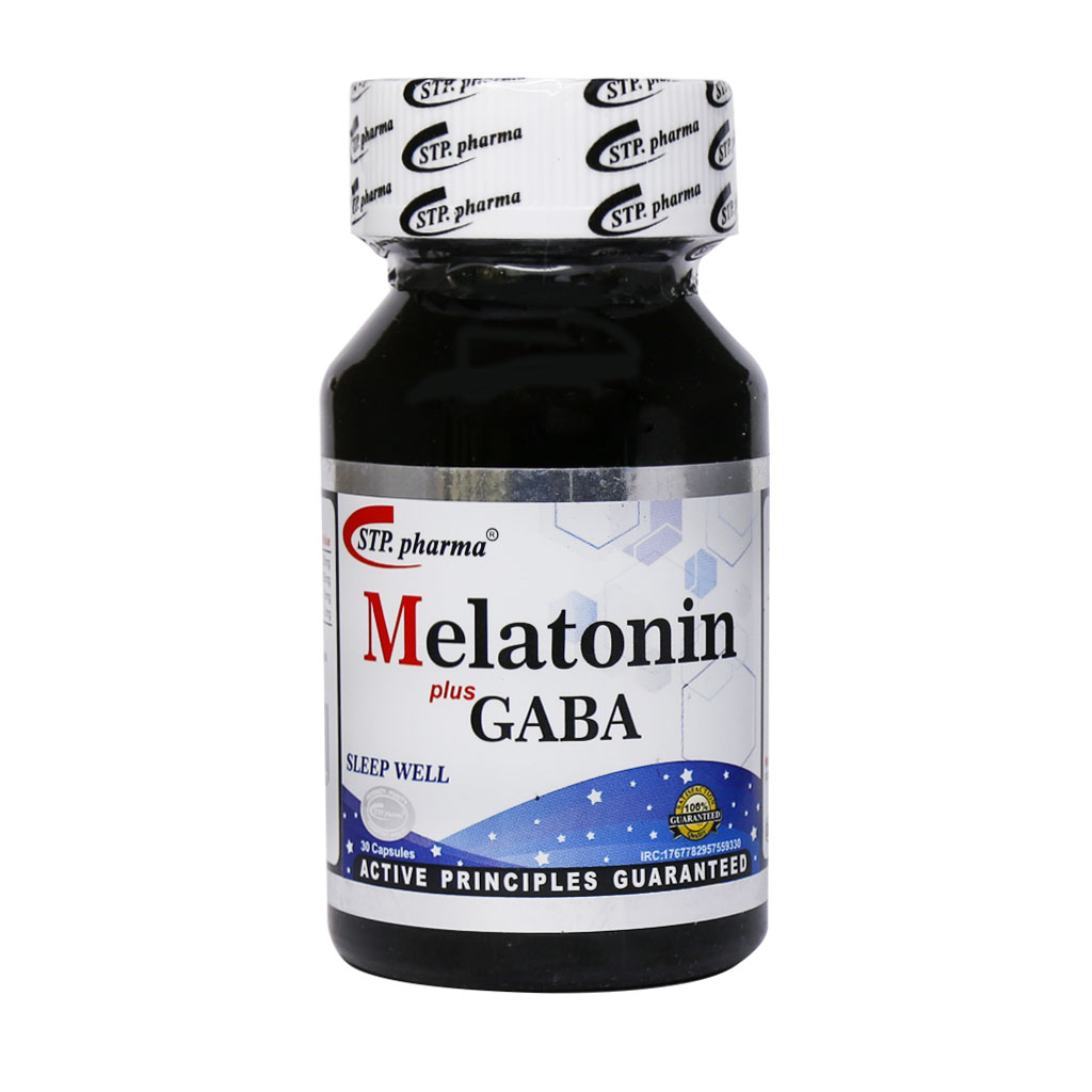 کپسول ملاتونین پلاس گابا اس تی پی فارما 30 عدد کپسول ملاتونین پلاس گابا اس تی پی فارما 30 عدد