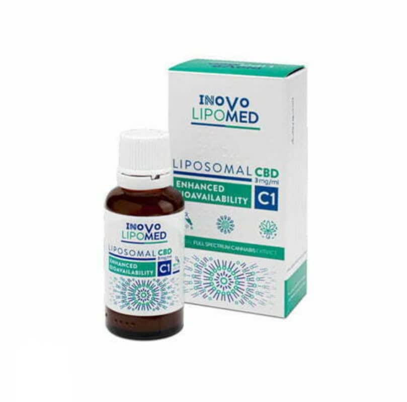 قطره خوراکی لیپوزومال سی بی دی مدل C1 اینوو لیپومد 30 میلی لیتر قطره خوراکی لیپوزومال سی بی دی مدل C1 اینوو لیپومد 30 میلی لیتر