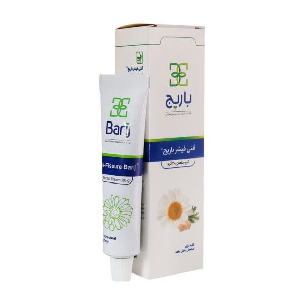 کرم مقعدی درمان شقاق آنتی فیشر باریج اسانس 30 گرمی کرم مقعدی درمان شقاق آنتی فیشر باریج اسانس 30 گرمی