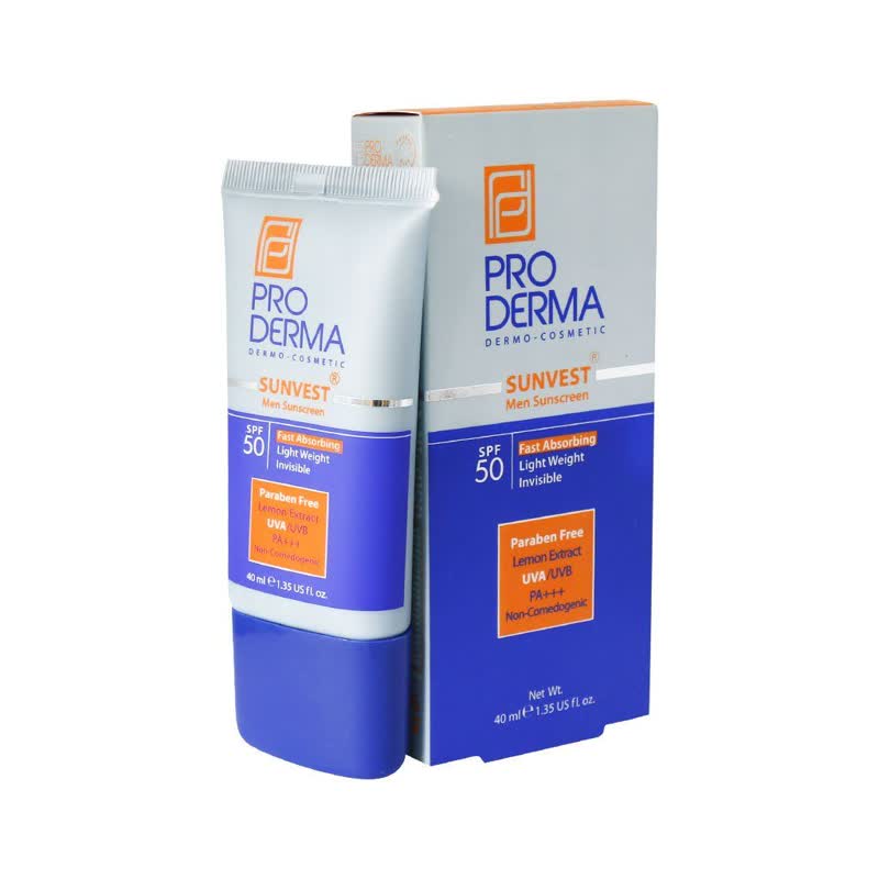 کرم ضد آفتاب بی رنگ مخصوص آقایان SPF50 سانوست پرودرما 40 میل کرم ضد آفتاب بی رنگ مخصوص آقایان SPF50 سانوست پرودرما 40 میل