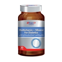 قرص مولتی ویتامین+مینرال دیابتیک رزاویت 30 عدد