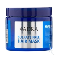 ماسک مو فاقد سولفات قوطی آدرا حاوی هیالورونیک اسید (با آبکشی) - 400 میلی لیتر